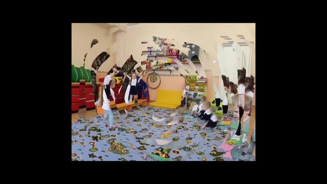 23 февраля - спортивное мероприятие в группе СМЕШАРИКИ