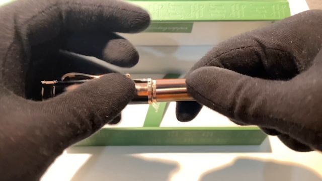 Перьевая ручка Montegrappa Ducale Emperador Brown Rose Gold