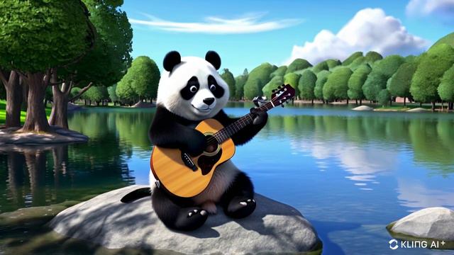 🎸🐼 "Гитарная Панда" 
#ПандаНаГитаре #МузыкаСердца #ЗабавныеМоменты #ИграйИНеСд