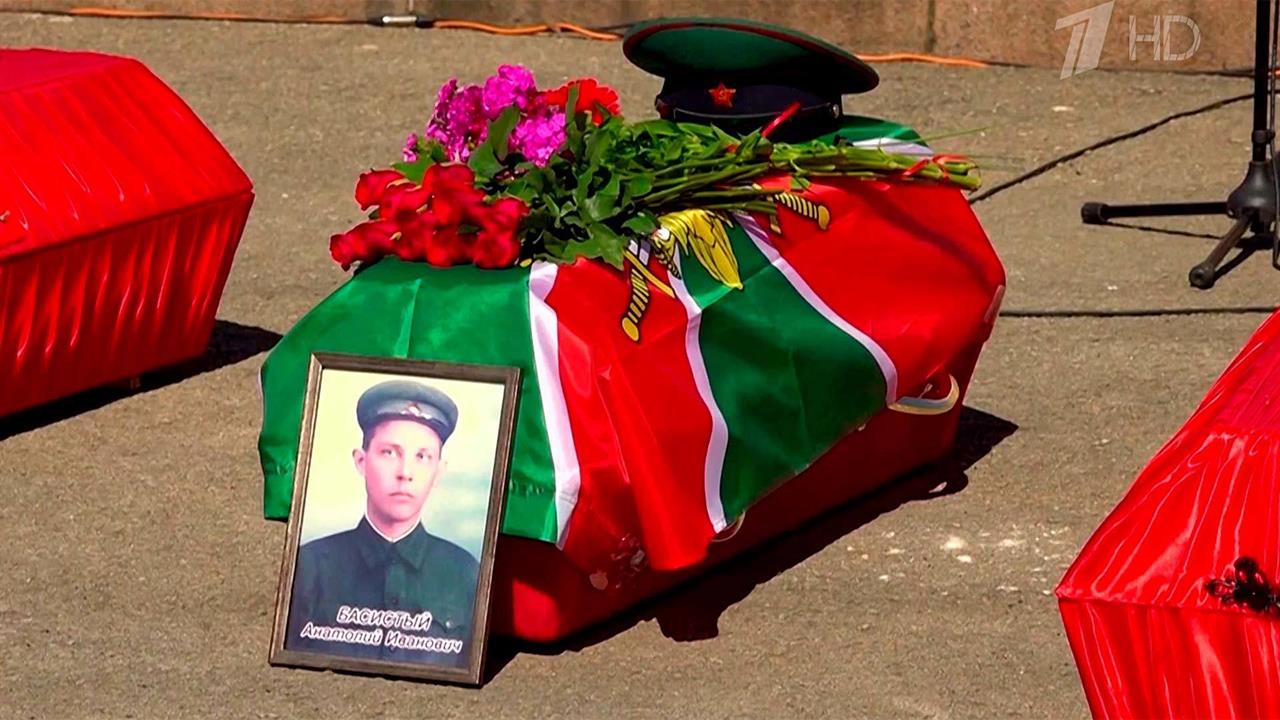 В Севастополе состоялась торжественная церемония перезахоронения солдат Великой Отечественной войны