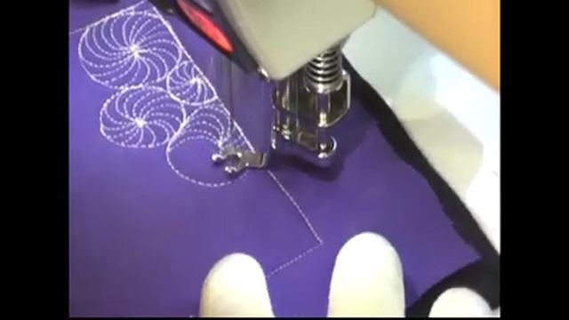 Free Motion Quilting Video: Sawblades