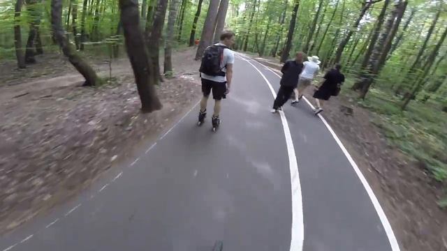 Велосипед. Москва. Измайловский парк. GoPro.