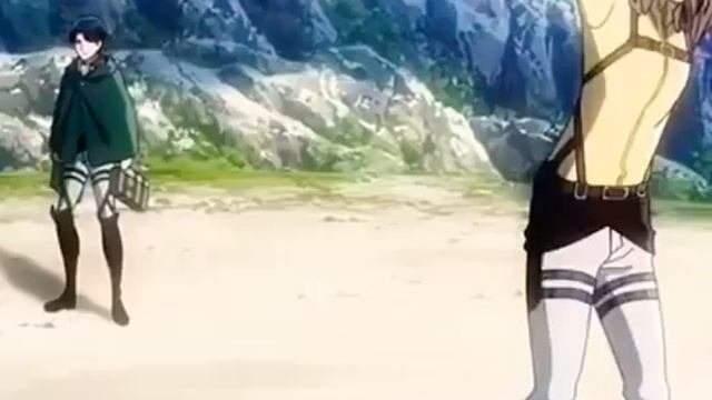 ?Леви и Ханджи ?