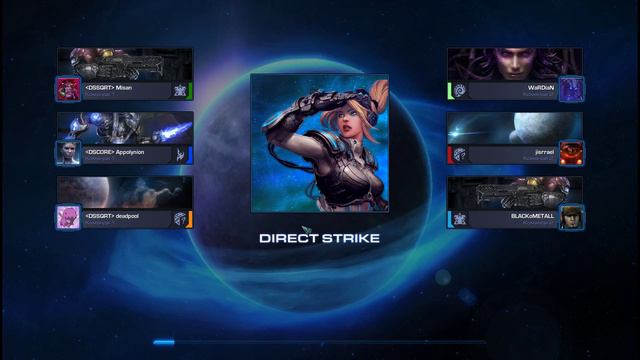 Direct Strike - Клановые игроки мда 146 StarCraft 2