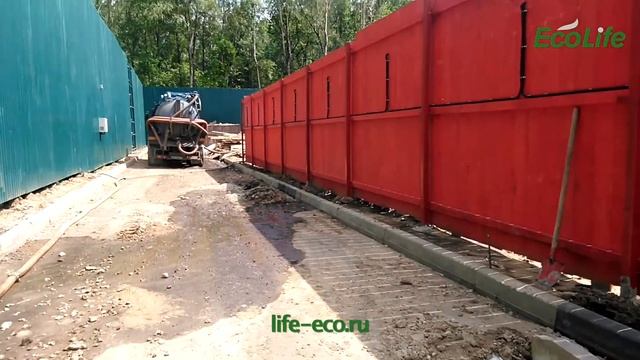 Закулисье Дома 2  очистка ливневых очистных сооружений