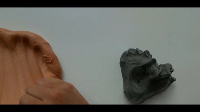 Перевоплощение глины в слайм / Алинка - Мандаринка