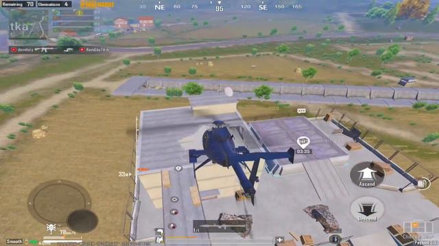 4 Vs 1 WITH RPG-7 🤯 Use HELICOPTER To DESTROY PRO SQUID With RPG-7 !! Payload 3.0 Pubg Mobile