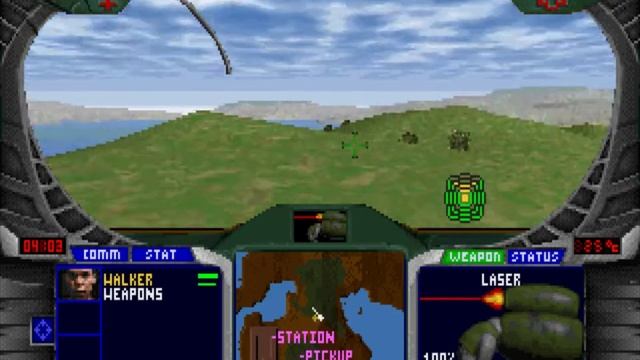 Emulação - Terra Nova: Strike Force Centauri no DOSBox-X (emulador de DOS)