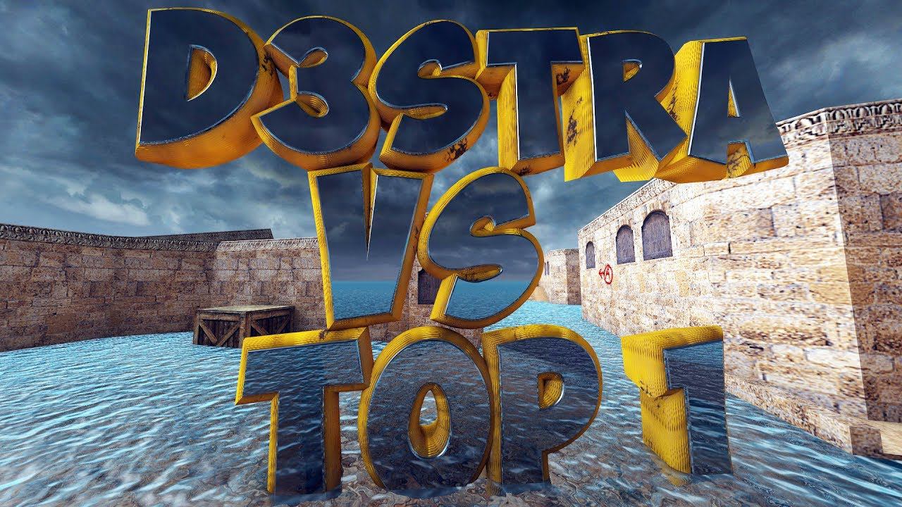 CS 1.6  d3stra vs TOP 1  fastcup 5x5