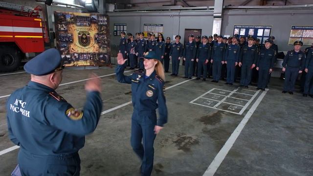 В Вилючинске прошло мероприятие, посвященное 375-ой годовщине образования пожарной охраны России
