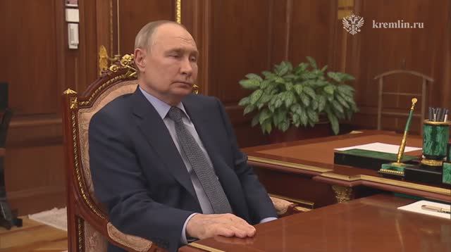 Владимир Путин встретился с председателем правления «Газпром нефти» Александром Дюковым