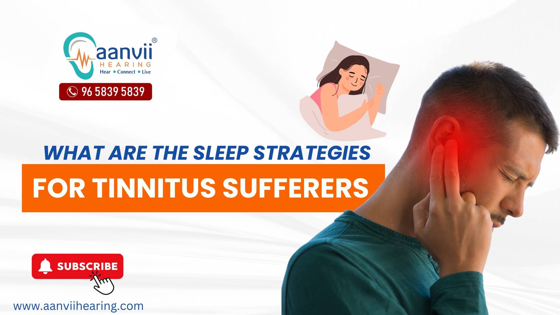 What are the Sleep Strategies for Tinnitus Sufferers? | Aanvii Hearing