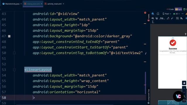 How to Create Custom Dialog Box in Android Studio | Viral Coder