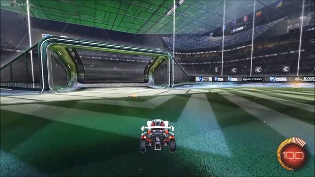 Rocket league Half-flip Tutorial | Easiest way to half-flip!