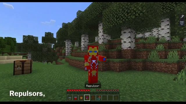 Iron Man Armor Watch - In Minecraft! (Addon)