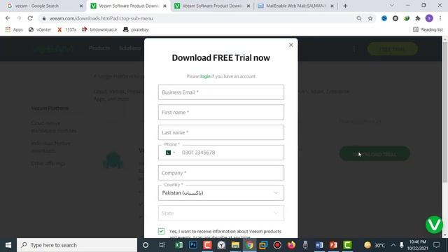 Veeam backup and replication tutorial: download & install Step By Step for beginner's 2021