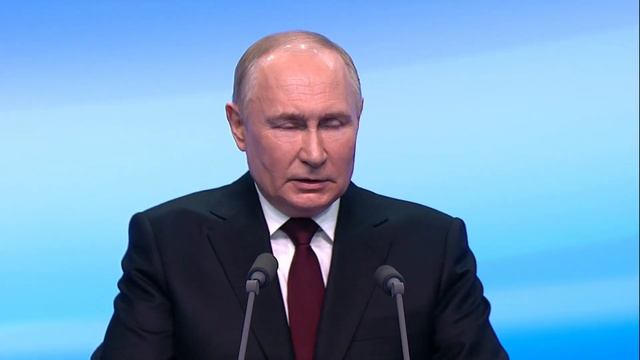 Пресс-конференция Владимира Путина после победы на выборах