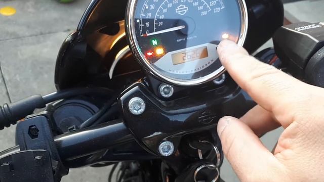 How to change or view PIN code Harley Davidson XG 750 500 Street Rod
