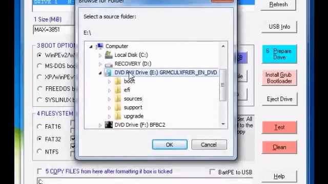 How to make a bootable USB flash drive to install Windows 7 onto any netbook, notebook or PC