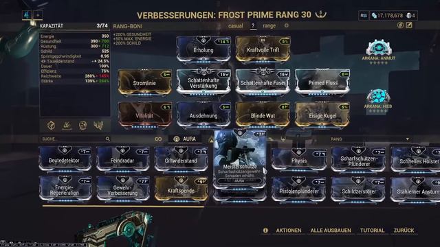 Frost Prime Casual Build | Warframe Builds | #Warframe