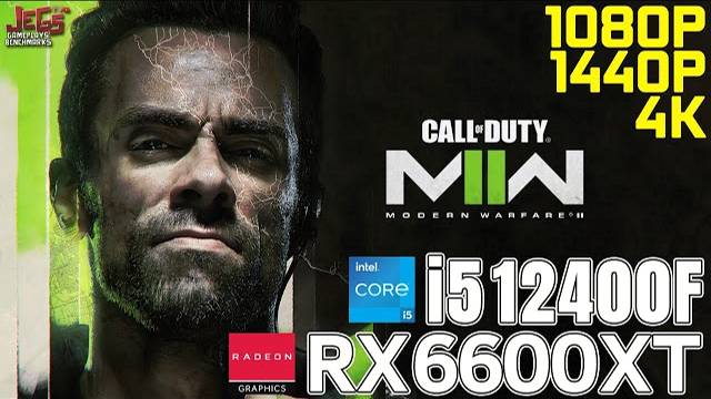 Call of Duty: Modern Warfare 2 Multiplayer | i5 12400F + RX 6600 XT | 1080p, 1440p, 4K benchmarks!