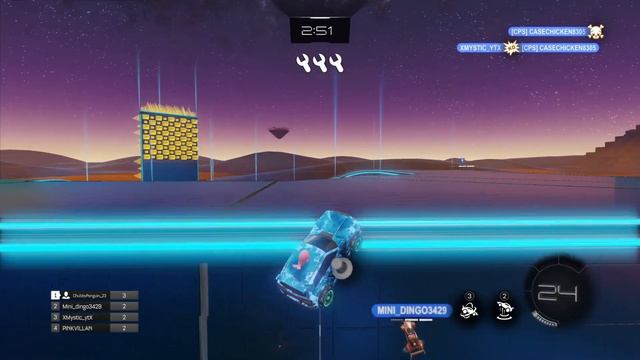 Knockout in rocket league