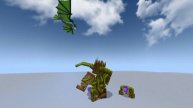 JUNGLE ABOMINATION VS MOWZIE'S MOBS - Minecraft Pocket Edition/Bedrock Edition