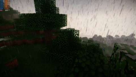 Kuda shaders gameplay (GTX 1080, i5 9400f, Optifine 1.12.2)