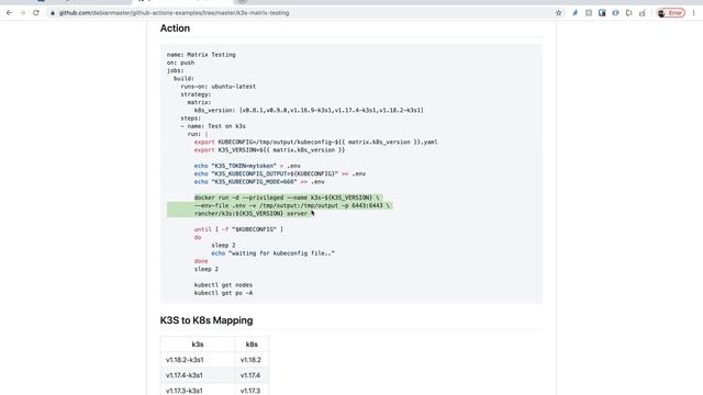 Testing apps/operators on different versions of Kubernetes