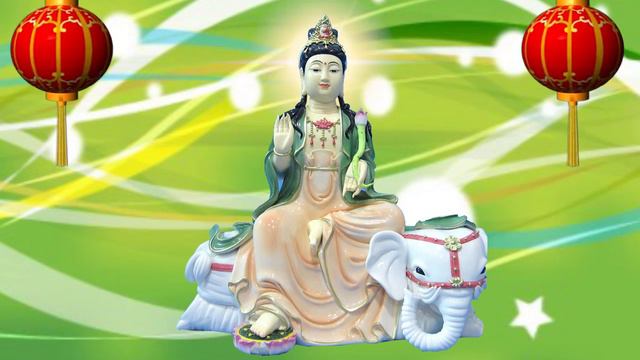 Background Video Full HD phật giáo phổ hiền hạnh nguyện bồ tát 32