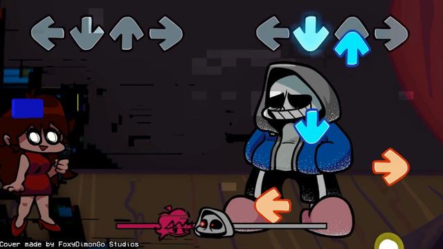 FNF Quiet but Pibby GF and Sans Dusttale sing it!