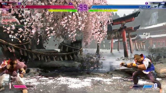 Street Fighter 6 Demo - Steam Deck (720p, Medium Settings)