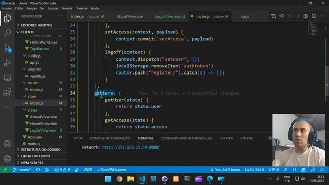 EP28 - Autenticação com Vue API TOKEN