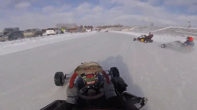 Winter karting rotax max round 1 . Ice karting. Зимний картинг Омск ,,Досааф" (4 этап 2021)