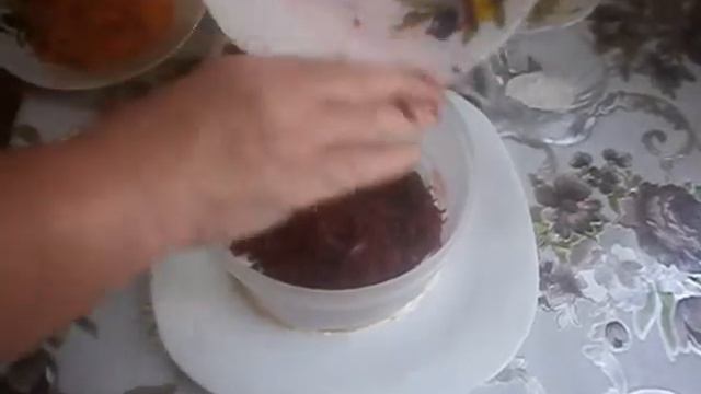 Овощной тортик