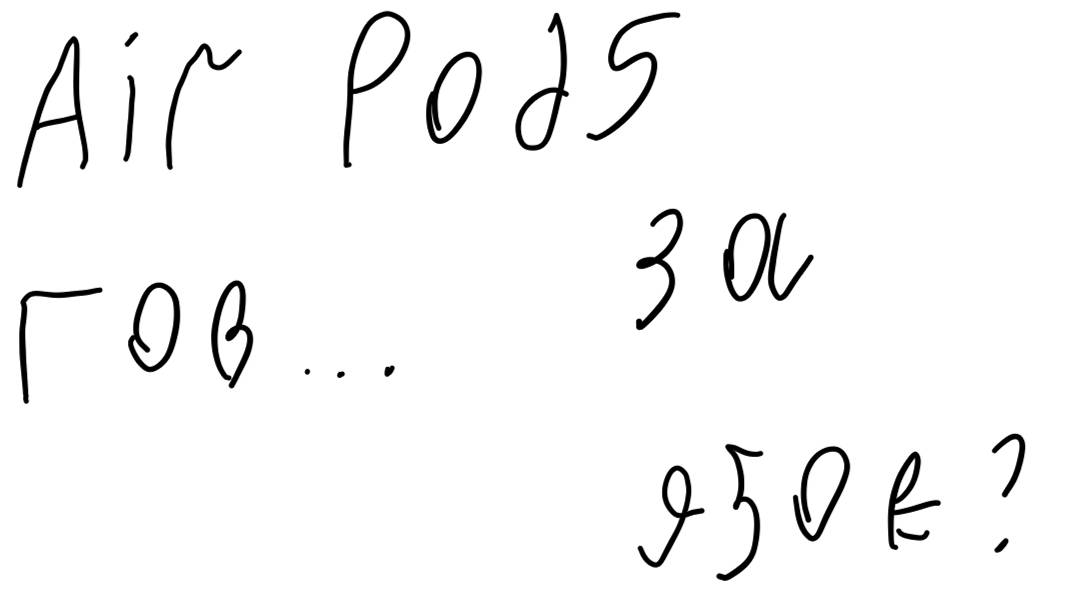 обзор копии airpods за 950₽