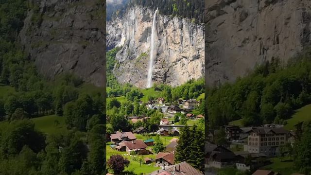 Весна в Швейцарии - это великолепная долина Лаутербруннен!