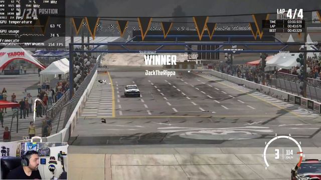 Wreckfest Running on an RTX 3080