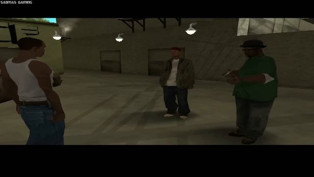 Прохождение GTA San Andreas: Миссия № 6. Пистолеты и калаши | Nines and AK's | SabmasGaming