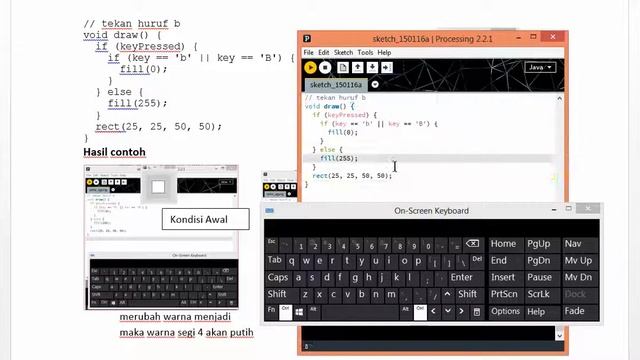 tutorial java processing 2.2.1 kelompok 5