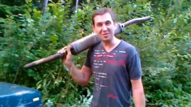 по бездорожью на ниве )))