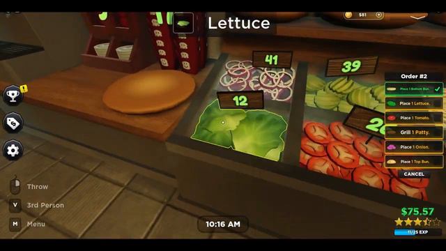 Готовлю бургеры в Роблокс I Roblox Burger Game