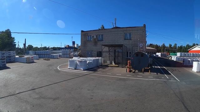 ТЕХНОНИКОЛЬ - ЗАГРУЗКА В ВЫБОРГЕ НА ШВЕЦИЮ
