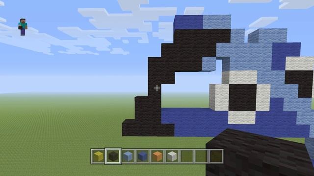 Minecraft Pixel Art - Dory From Finding Dory And Finding Nemo