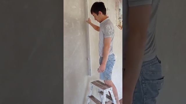 ВЫСОКОКАЧЕСТВЕННАЯ ШТУКАТУРКА СТЕН. проверка 5000 купюрой