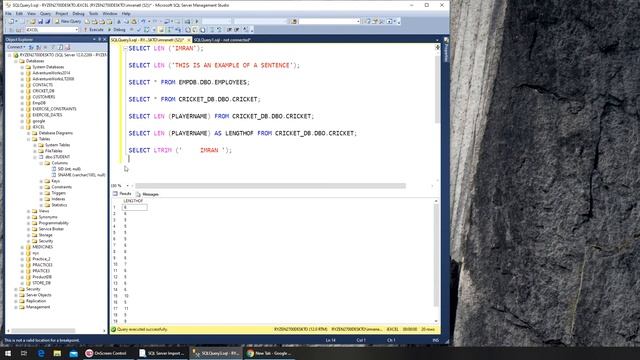 46 - SQL - TRIM