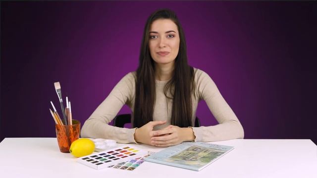 ?Акварель онлайн! Программа онлайн-курса "Акварель для начинающих". Школа рисования Найди себя