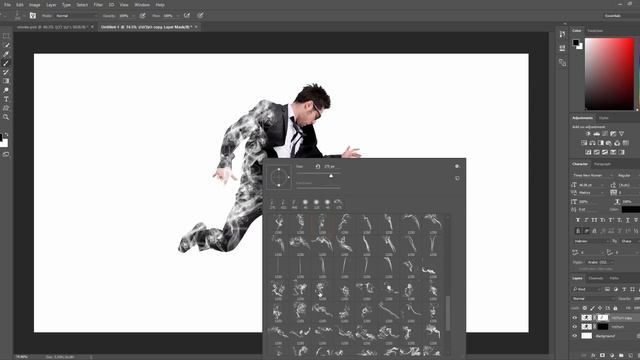 Photoshop Tutorial | Dispersion smoke effects