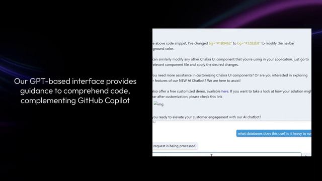 Github Copilot's Complementary Interface