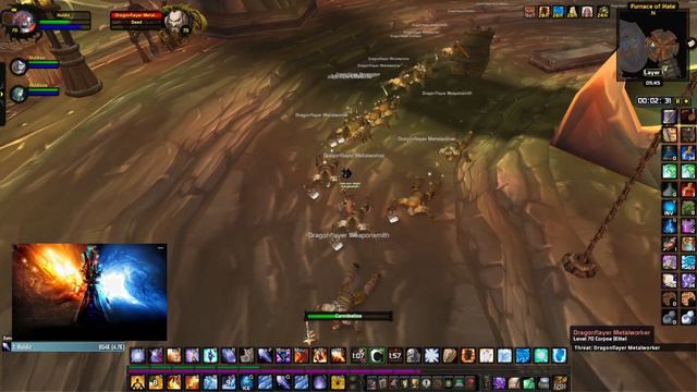 WOW Wrath of the Lich King Classic - Utgarde Keep - 70 Fire Mage Solo